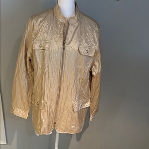 Alfred Dunner Gold Jacket